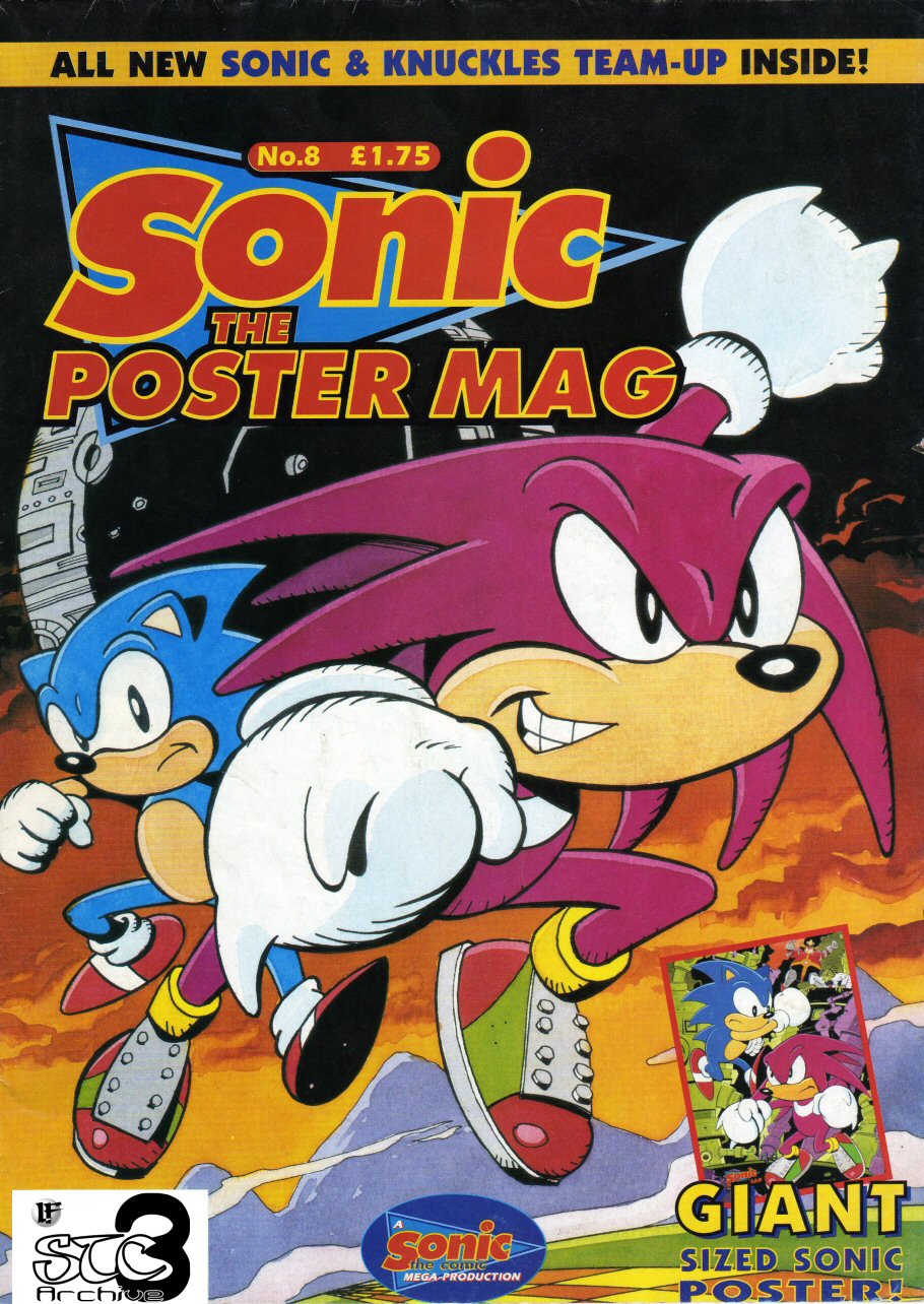 Sonic the Poster Mag - Issue #08 Comic cover page